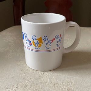 1991 Pillsbury Dough Boy ceramic coffee beverage mug in EUC, holds 12 oz.